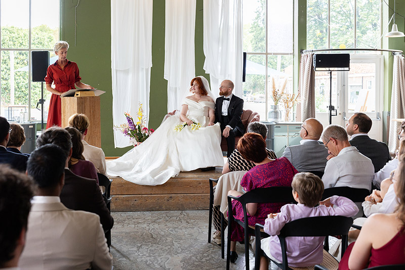 Trouwceremonie in Tapijn Maastricht documentair vastgelegd